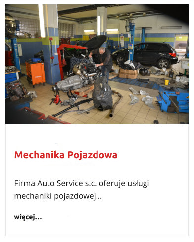 mechanika pojazdowa